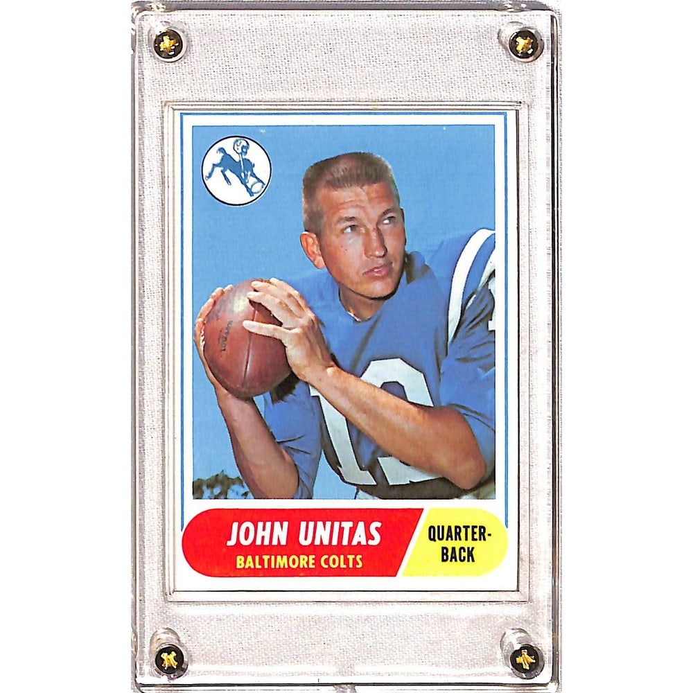 1968 Topps Johnny Unitas (1 of 2)