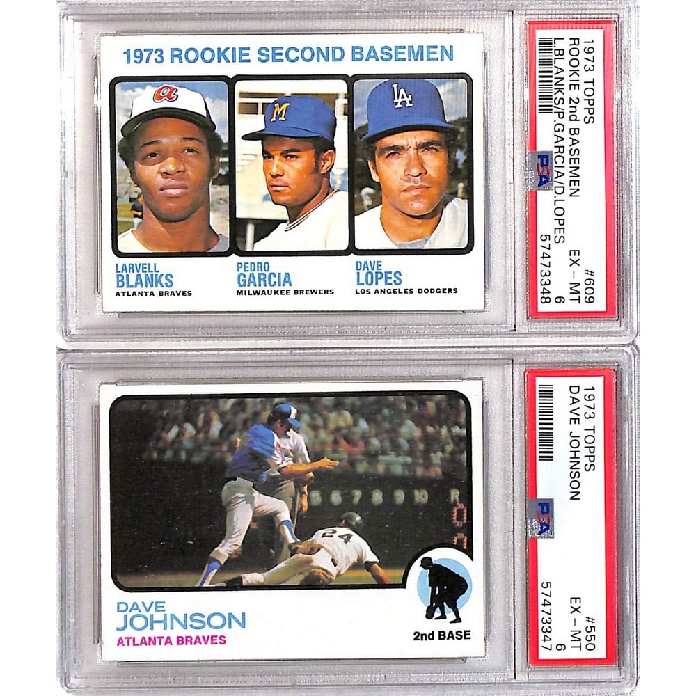 (2) 1973 Topps Baseball Stars Psa 6 (1 of 2)