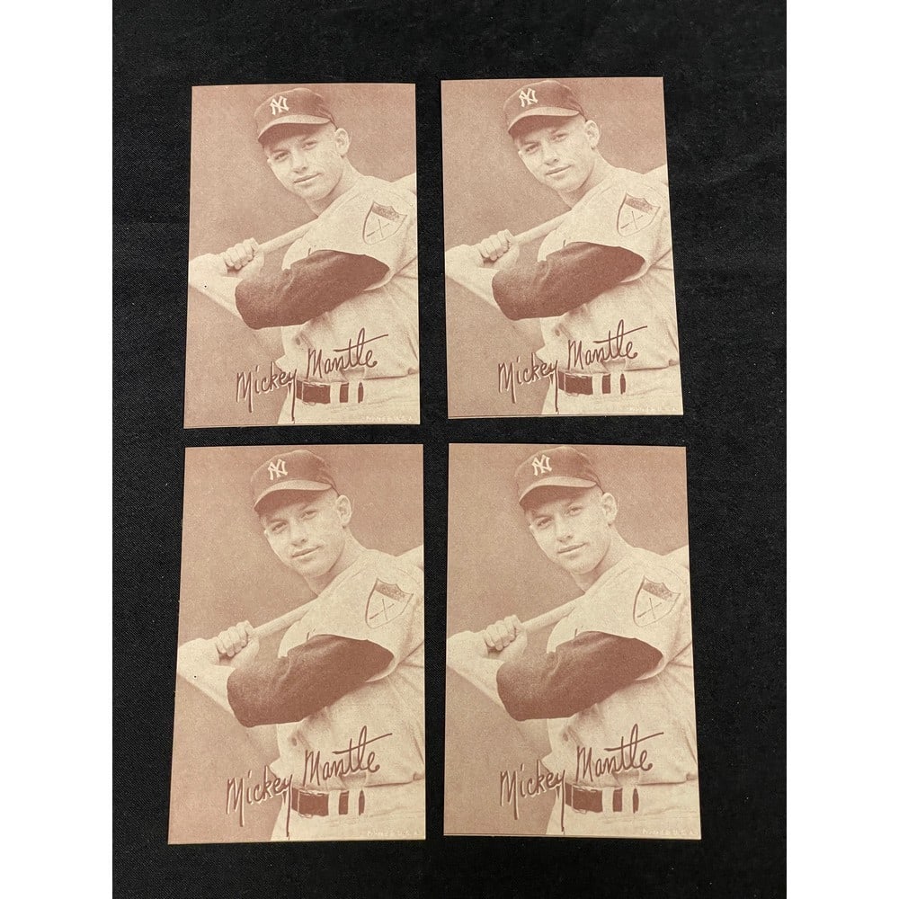 (20) Mickey Mantle Exhibit Reprint Cards (1 of 3)