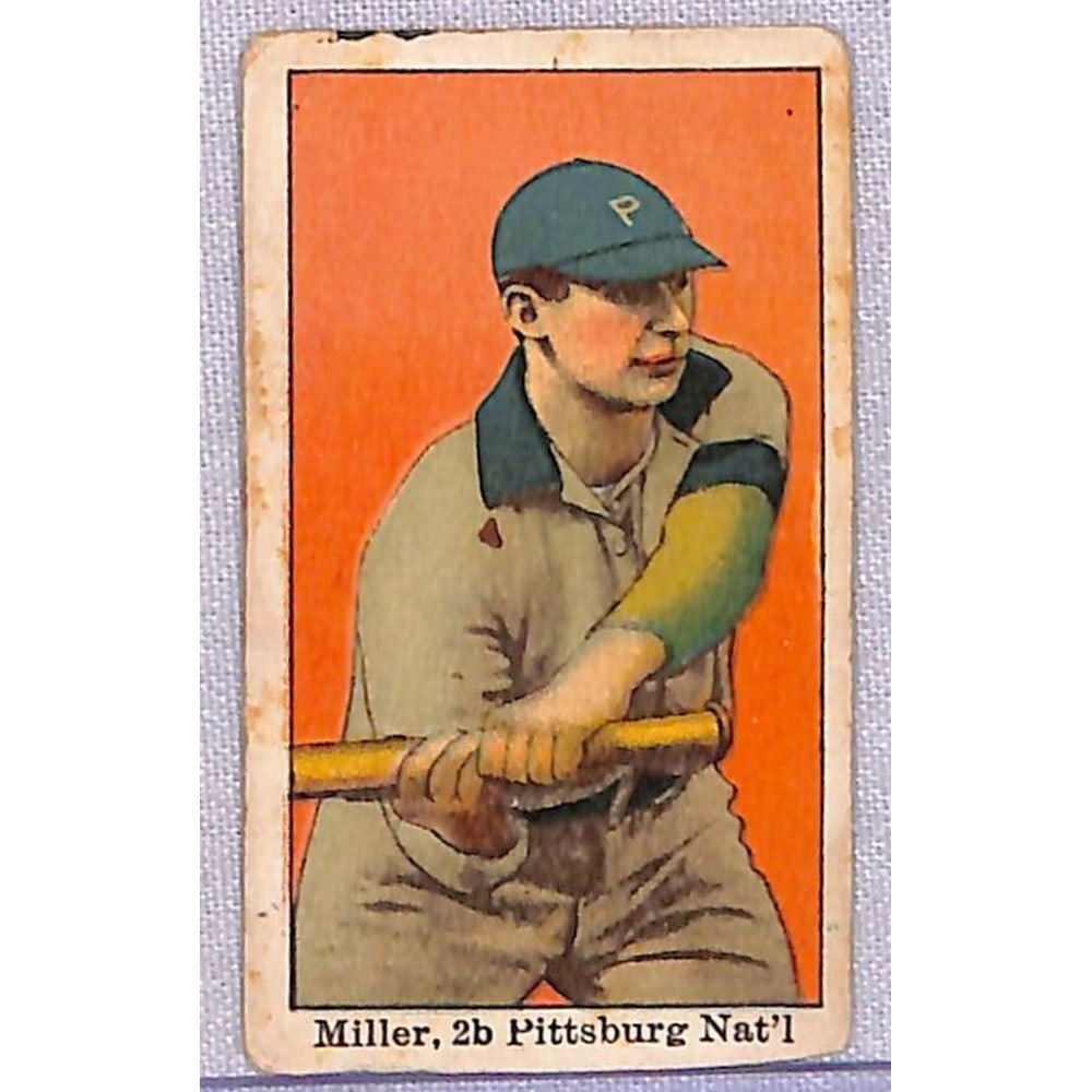 1909 E92 Dockman Dots Miller Batting (1 of 2)