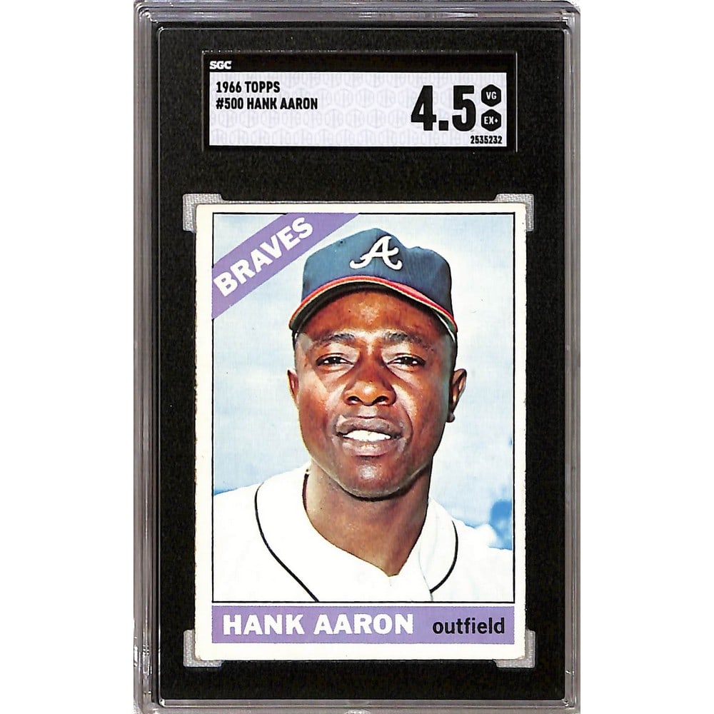 1966 Topps Hank Aaron Sgc 4.5 (1 of 2)