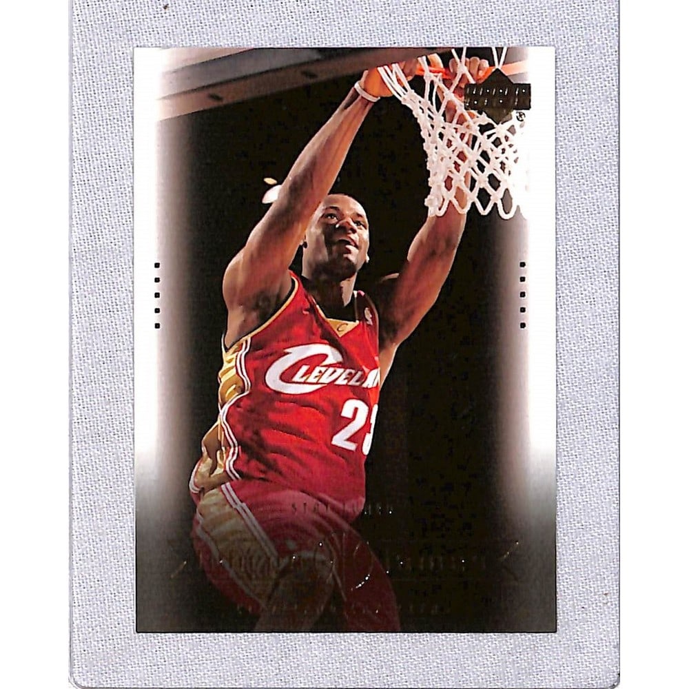 2003 Upper Deck Lebron James Rookie Card (1 of 2)