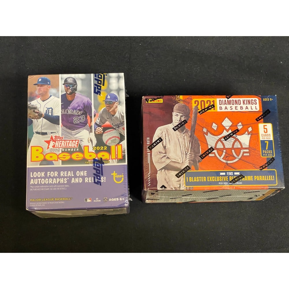 (2) Sealed Baseball Blaster Boxes (1 of 1)