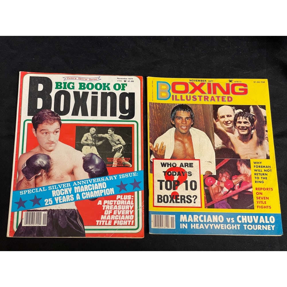 (26) Vintage Boxing Magazines: (26) Vintage Boxing Magazines