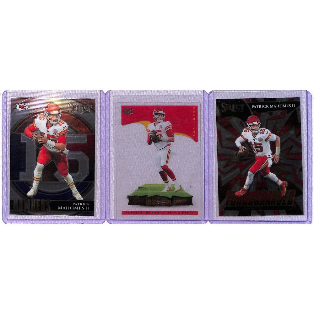 (3) Patrick Mahomes Cards (1 of 2)
