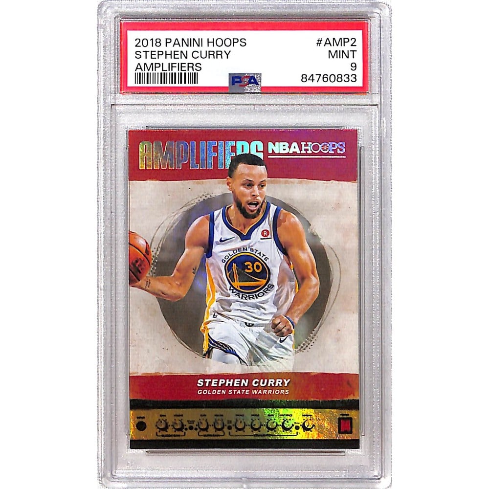 2018 Hoops Stephen Curry Psa 9 (1 of 2)