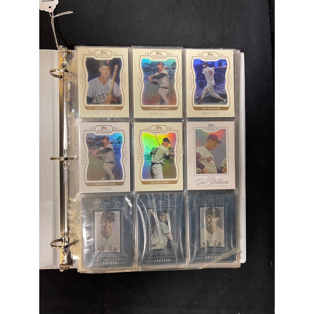 Over 220 Modern Ted Williams Numbered/inserts (1 of 6)