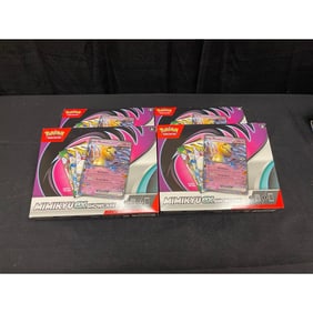 (4) Pokemon Mimikyu Showcase Boxes