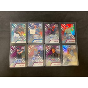 (15) 2017 Elite Extra Baseball Auto Cards