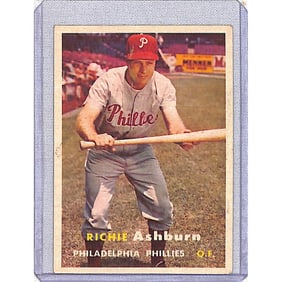 1957 Topps Richie Ashburn