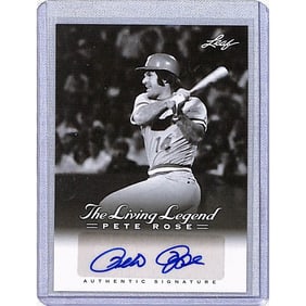 2012 Leaf Pete Rose Signed Card