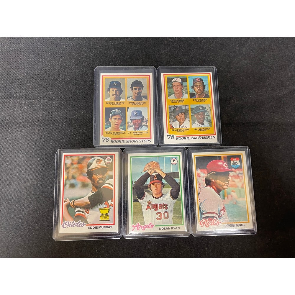 1978 Topps Baseball Complete Set High Grade (1 of 6)