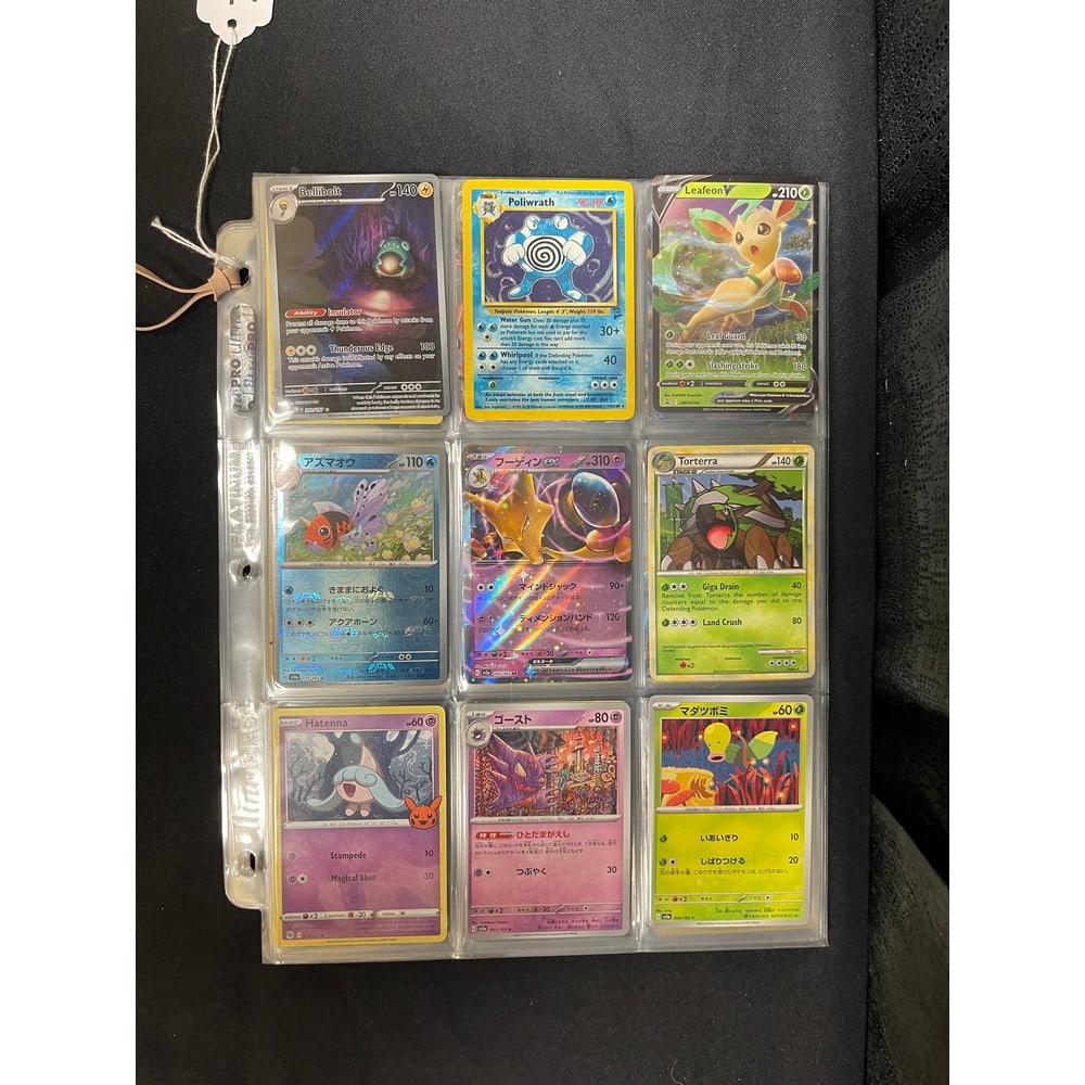 (109) Assorted Pokemon Cards In Pages (1 of 6)