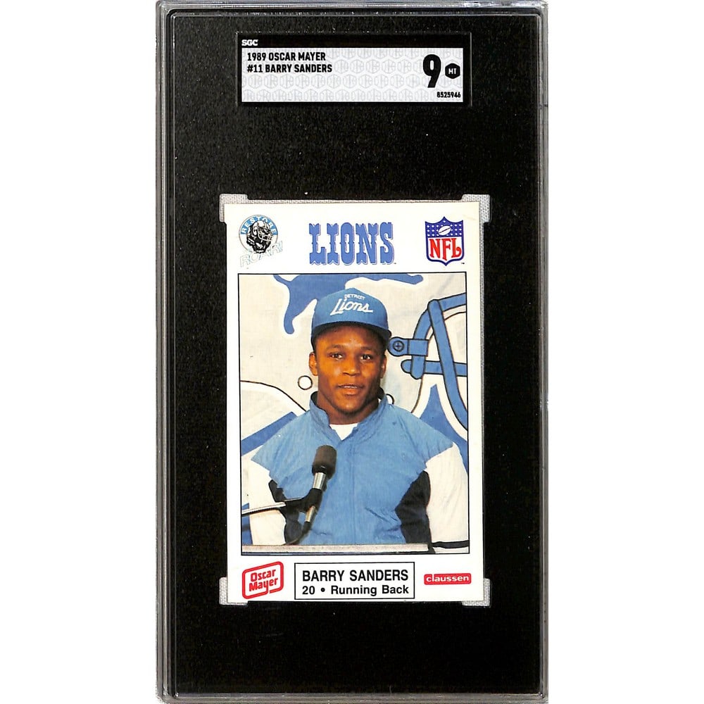 1989 Oscar Mayer Barry Sanders Rc Sgc 9 (1 of 2)