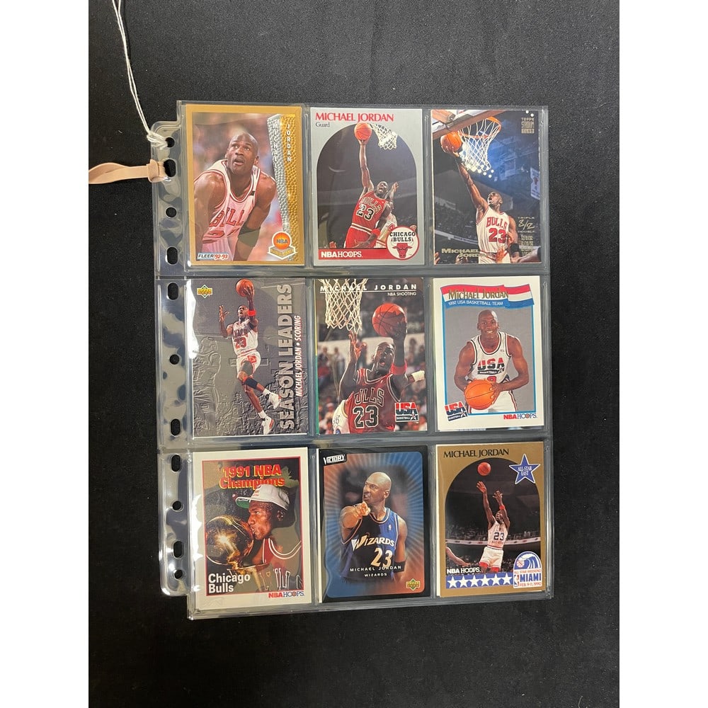 (18) Different Vintage Michael Jordan Cards (1 of 4)
