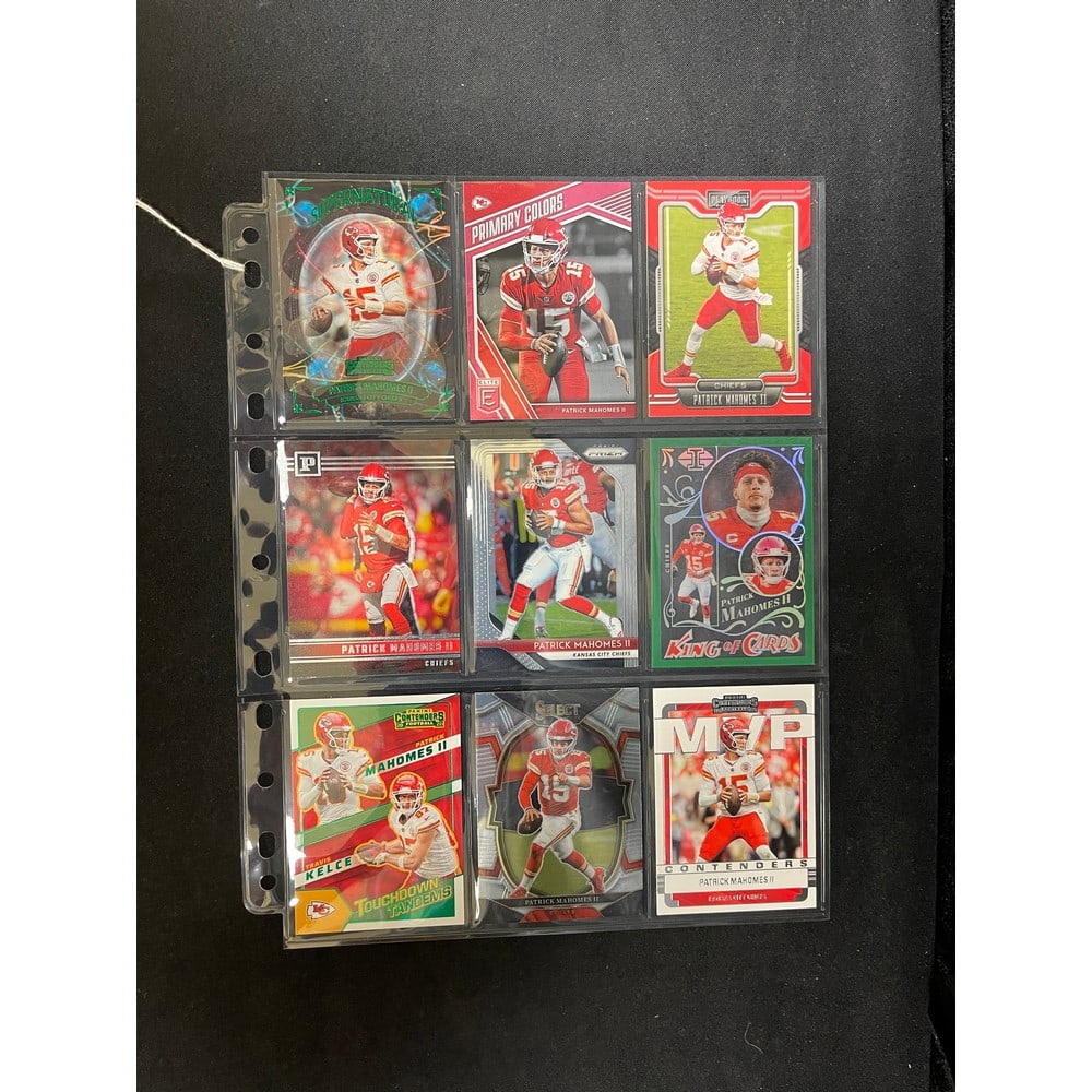 (9) Different High Grade Patrick Mahomes Cards (1 of 2)