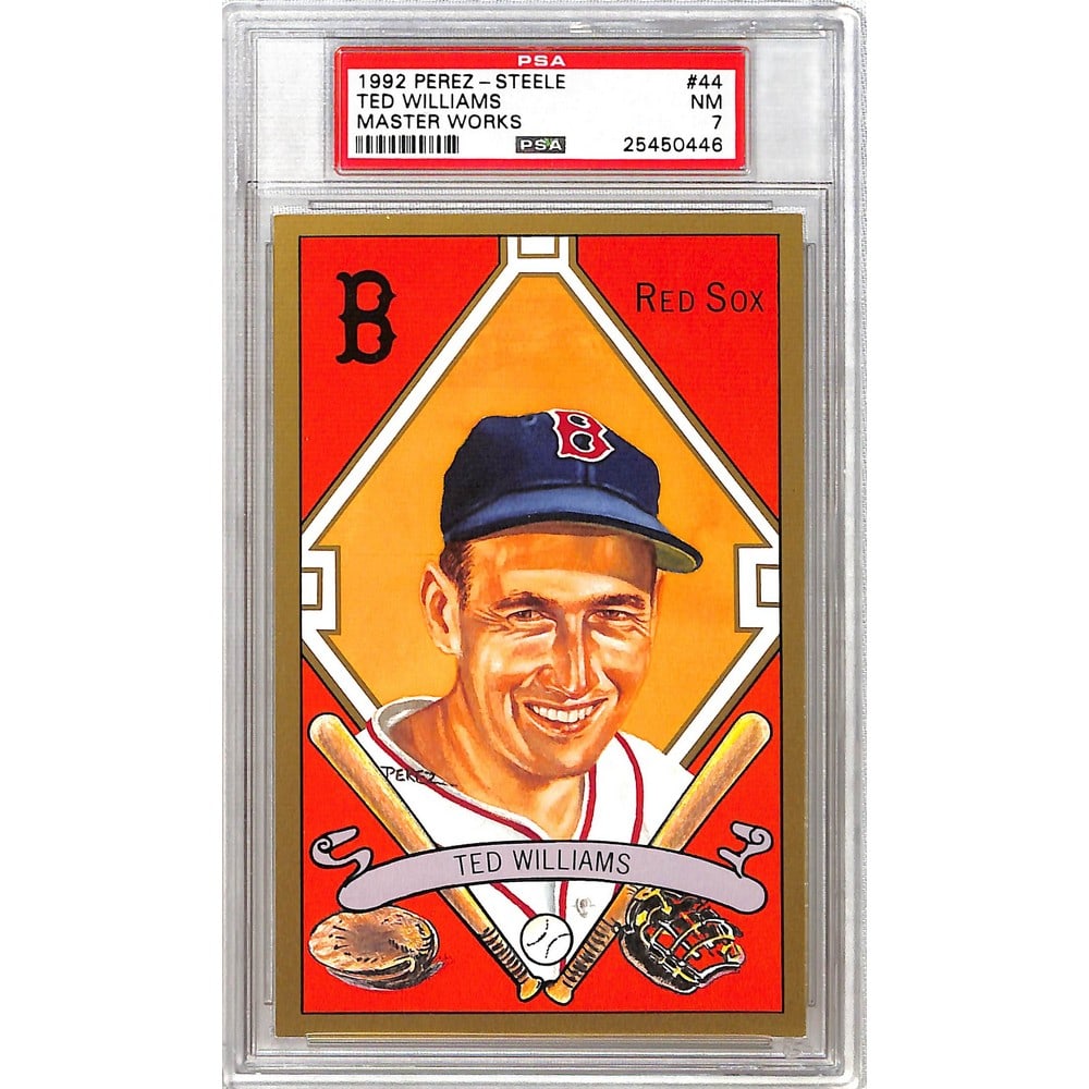 1992 Perez Steele Ted Williams Psa 7 (1 of 2)