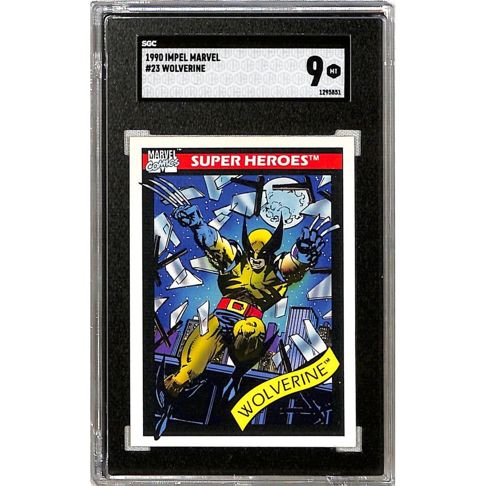 1990 Impel Marvel Wolverine Sgc 9 (1 of 2)