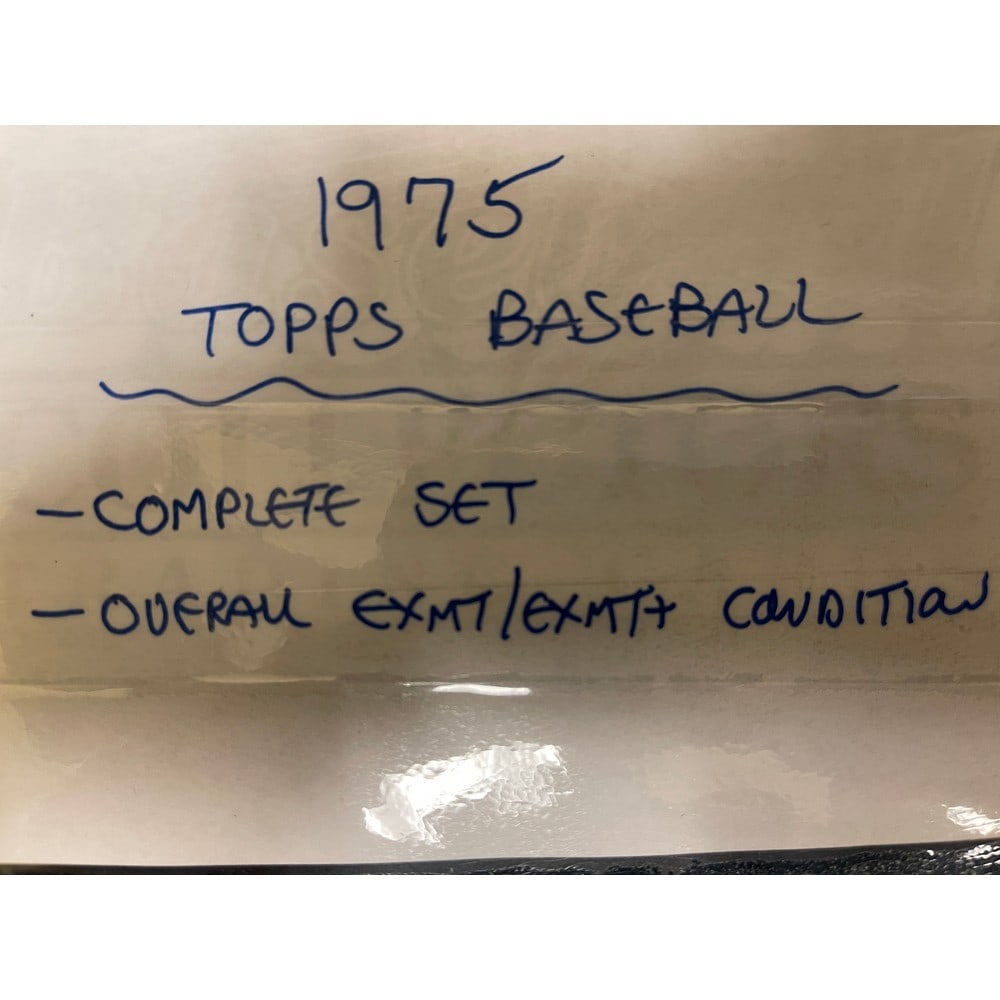 1975 Topps Baseball Complete Set (1 of 7)