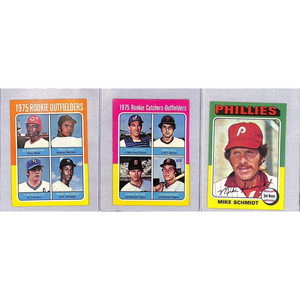 (3) 1975 Topps Baseball Stars/hof (1 of 2)