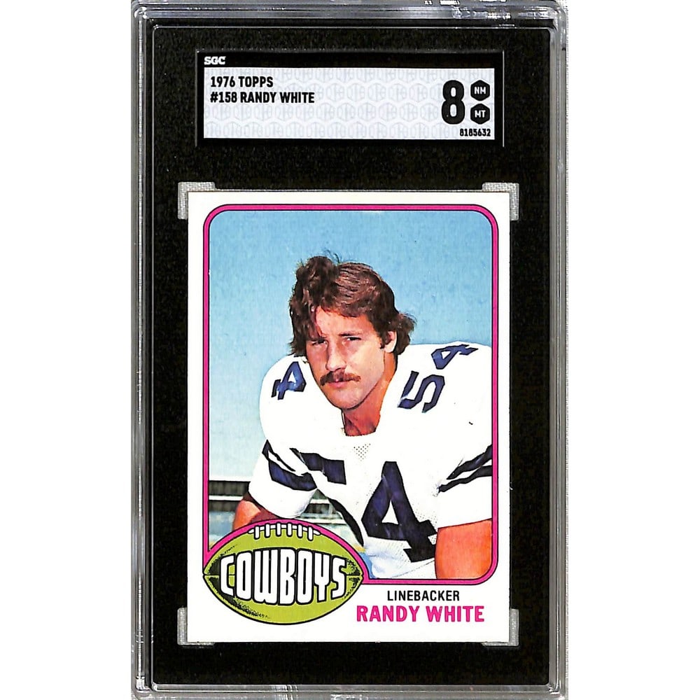 1976 Topps Randy White Rookie Sgc 8 (1 of 2)