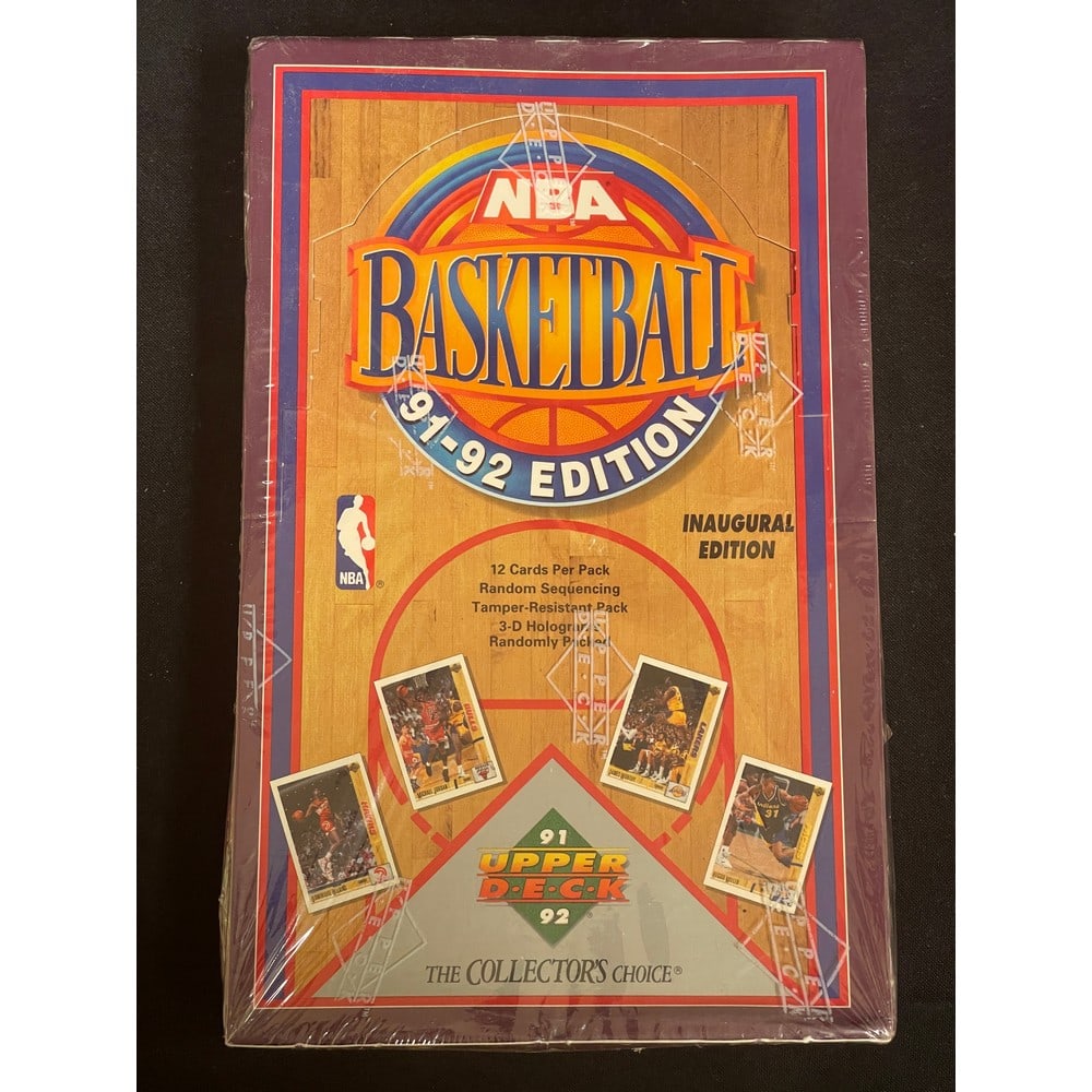 1991-92 Upper Deck Basketball Unopened Wax Box (1 of 1)