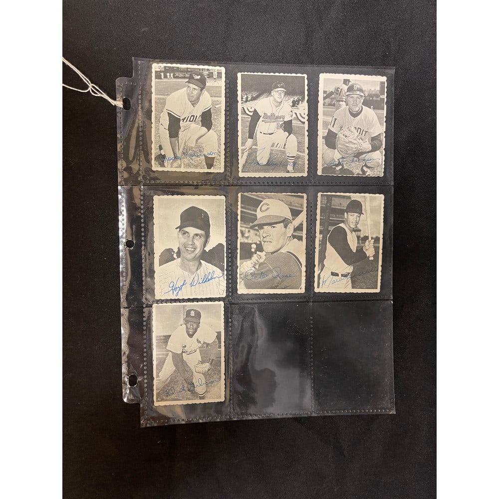 (7) 1969 Topps Deckle Edge Baseball Cards Auction