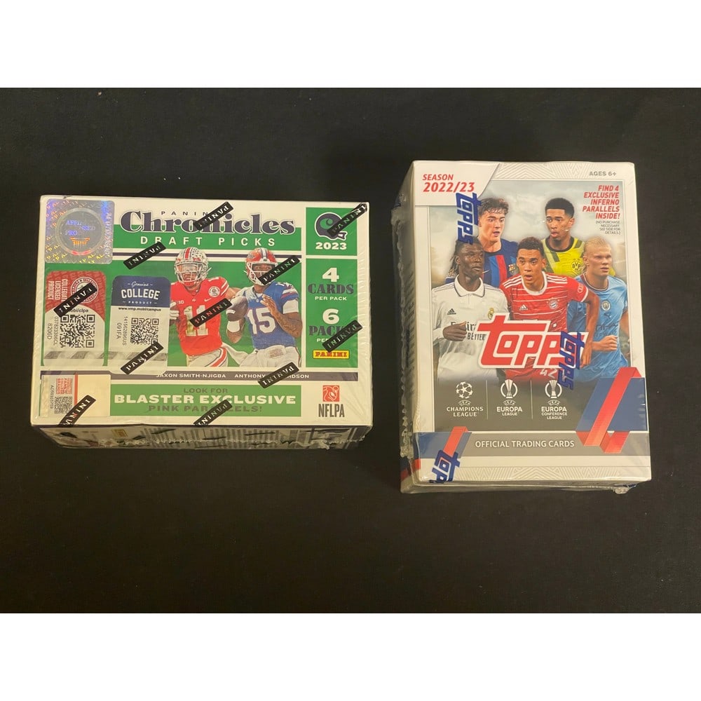 (2) 2022-23 Sealed Blasters Football/soccer (1 of 1)