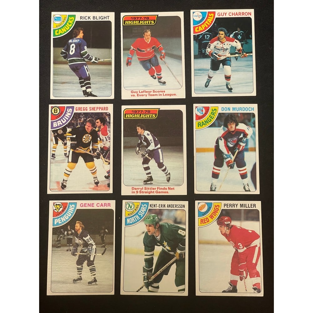 1978 Topps Hockey Partial Set 137 Of 264 (1 of 3)