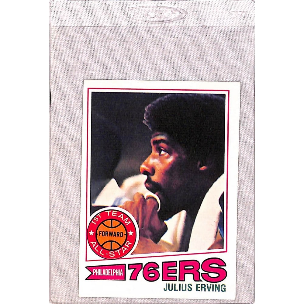 1977 Topps Julius Erving Nice Shape (1 of 2)
