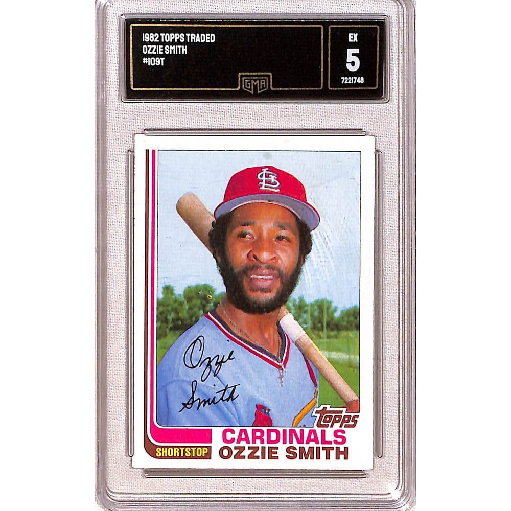 1982 Topps Traded Ozzie Smith Gma 5 (1 of 2)
