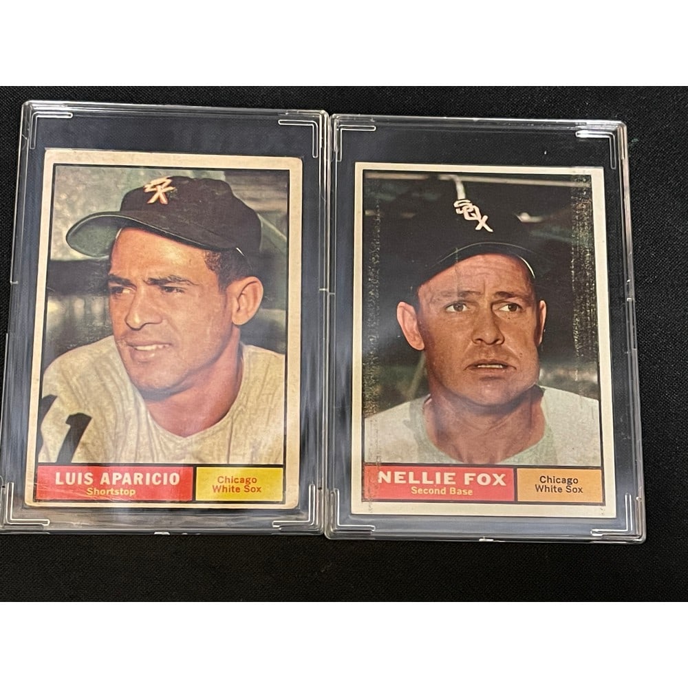 (2) 1961 Topps Baseball Stars/hof (1 of 2)