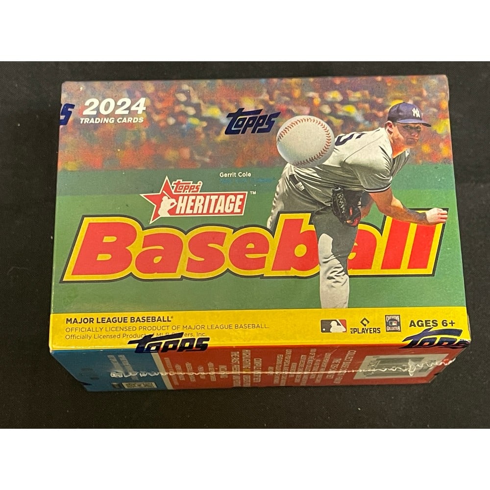 2024 Topps Heritage Baseball Sealed Blaster Box (1 of 1)