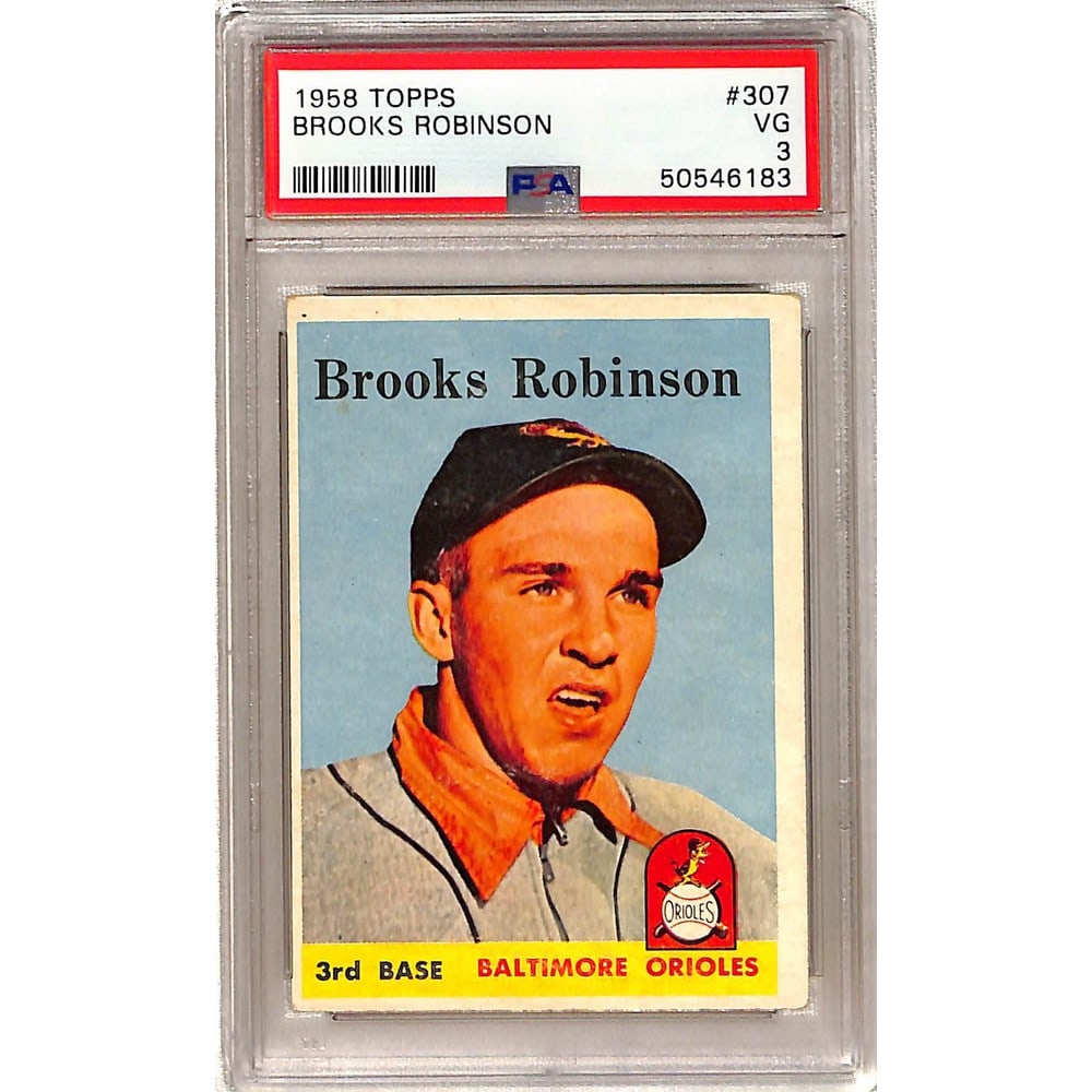 1958 Topps Brooks Robinson Psa 3 (1 of 2)