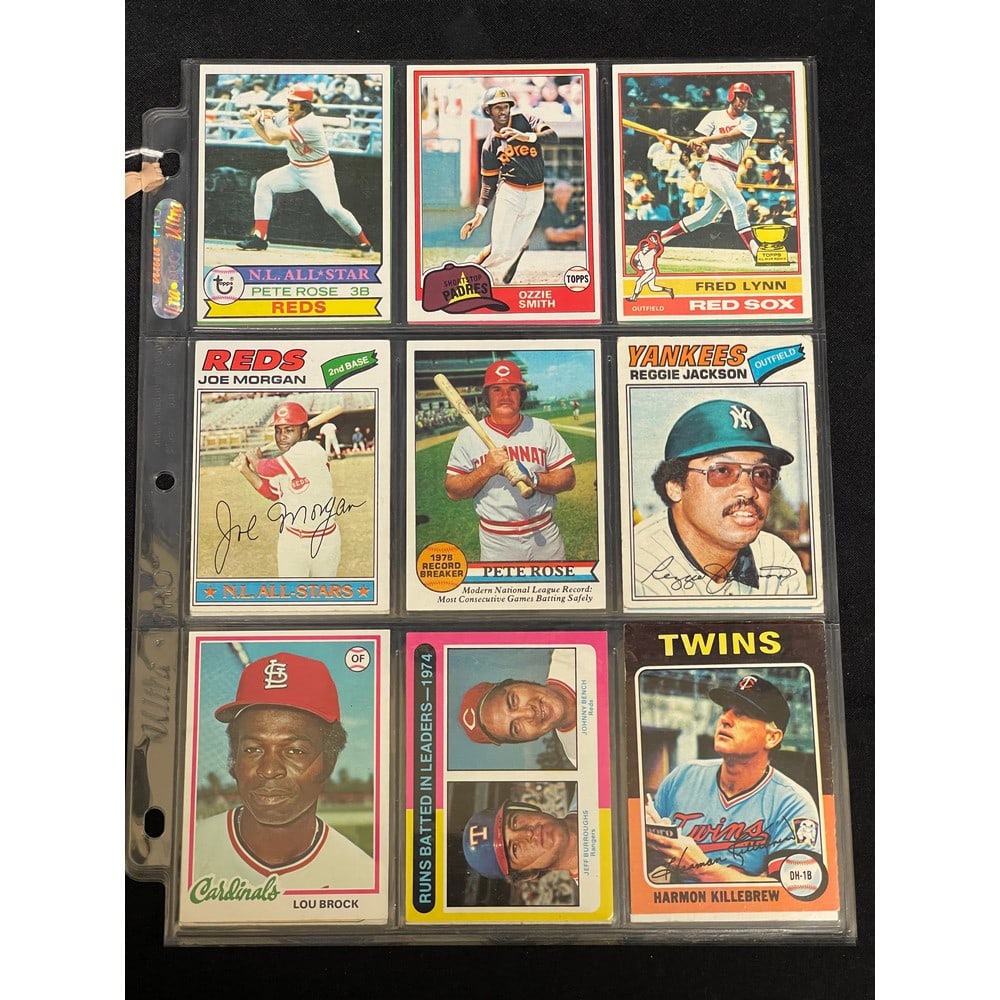 (18) Different Vintage Baseball Cards Hof (1 of 2)
