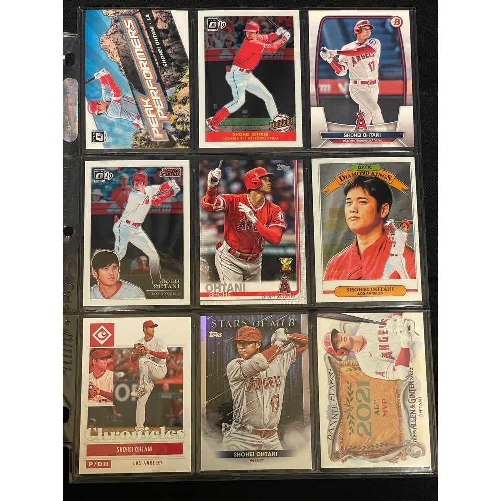 (9) Different High Grade Shohei Ohtani Cards (1 of 2)
