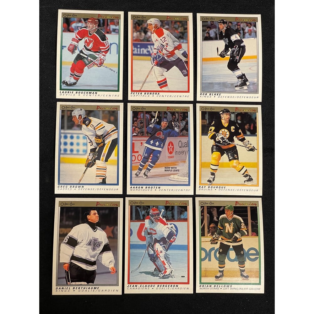 1990-91 Opc Premier Hockey Complete Set High Grade (1 of 3)