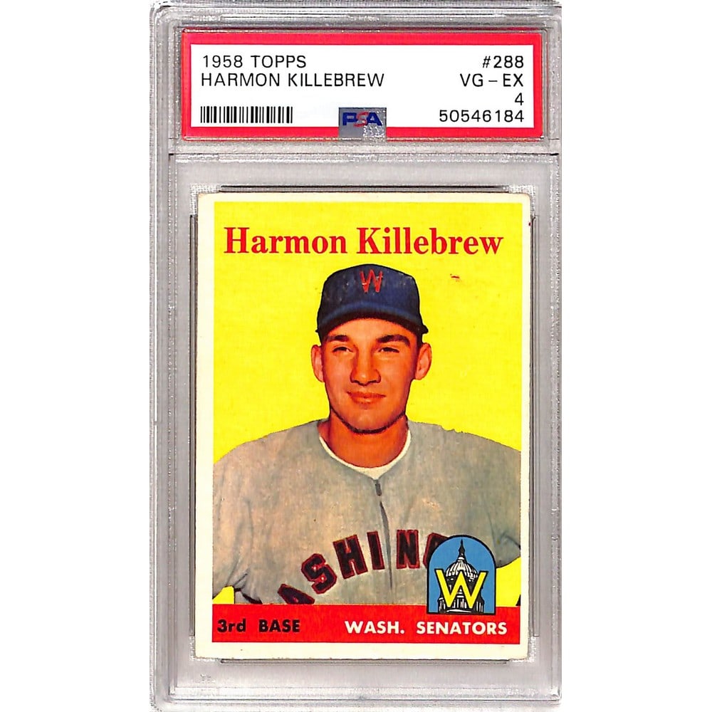 1958 Topps Harmon Killebrew Psa 4 (1 of 2)