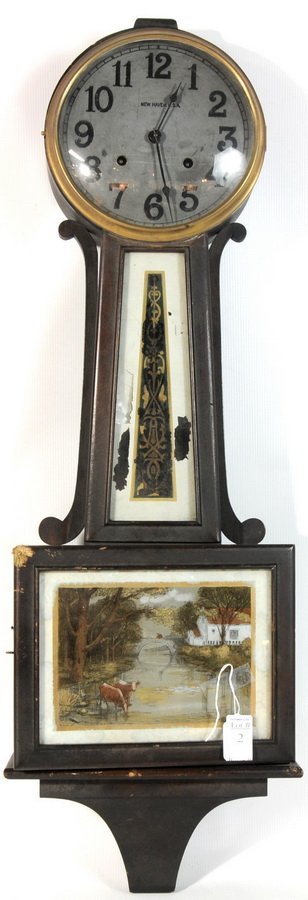 New Haven Banjo Clock 36": New Haven Banjo Clock 36"