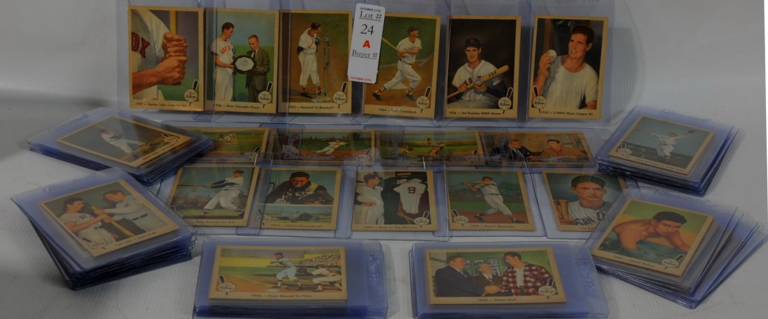 67 1959 Fleer Ted Williams Cards: 67 1959 Fleer Ted Williams Cards