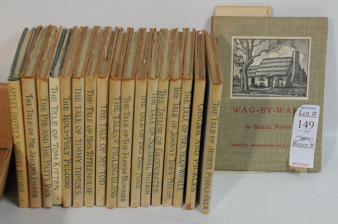 Collection of 18 Beatrix Potter Childrens Books: Collection of 18 Beatrix Potter Childrens Books