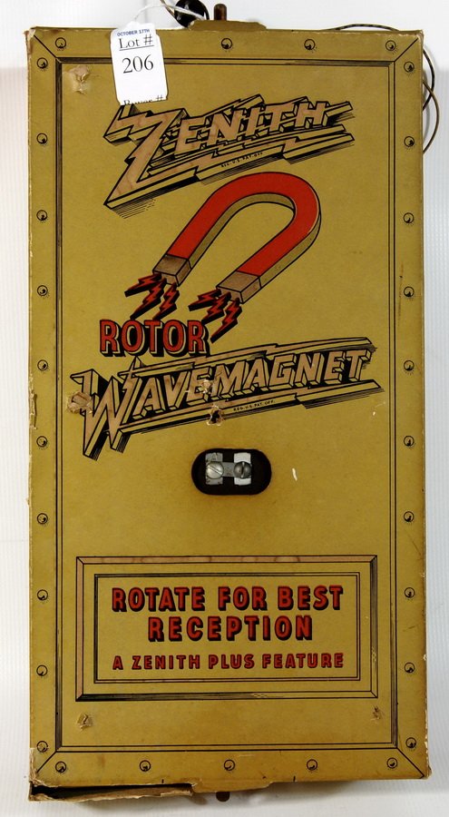 Zenith Rotor Wave Magnet Advertising Piece: Zenith Rotor Wave Magnet Advertising Piece