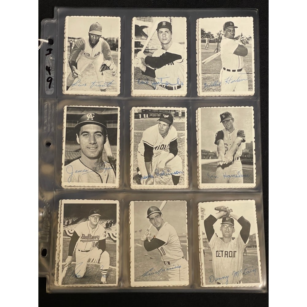 1969 Topps Deckle Edge Baseball Complete Set (1 of 4)
