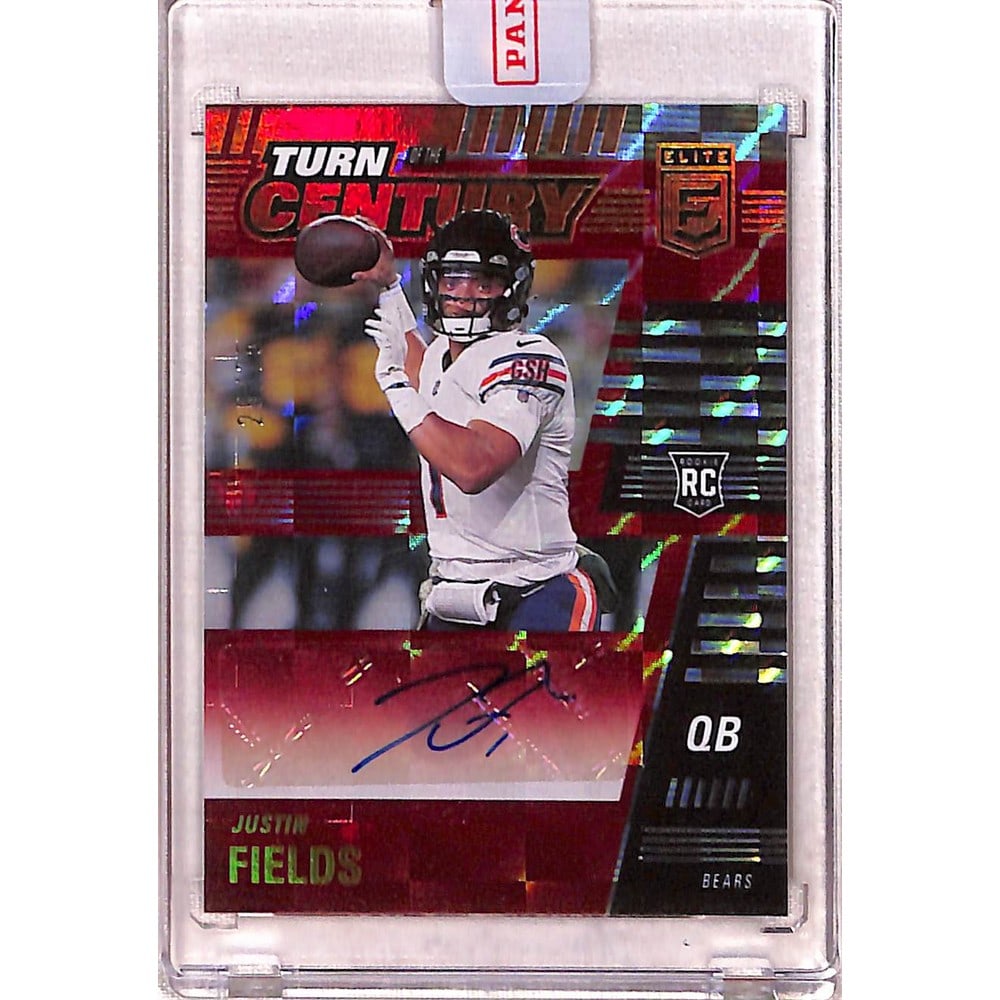 2022 Elite Justin Fields Rookie/auto 25/75 (1 of 2)