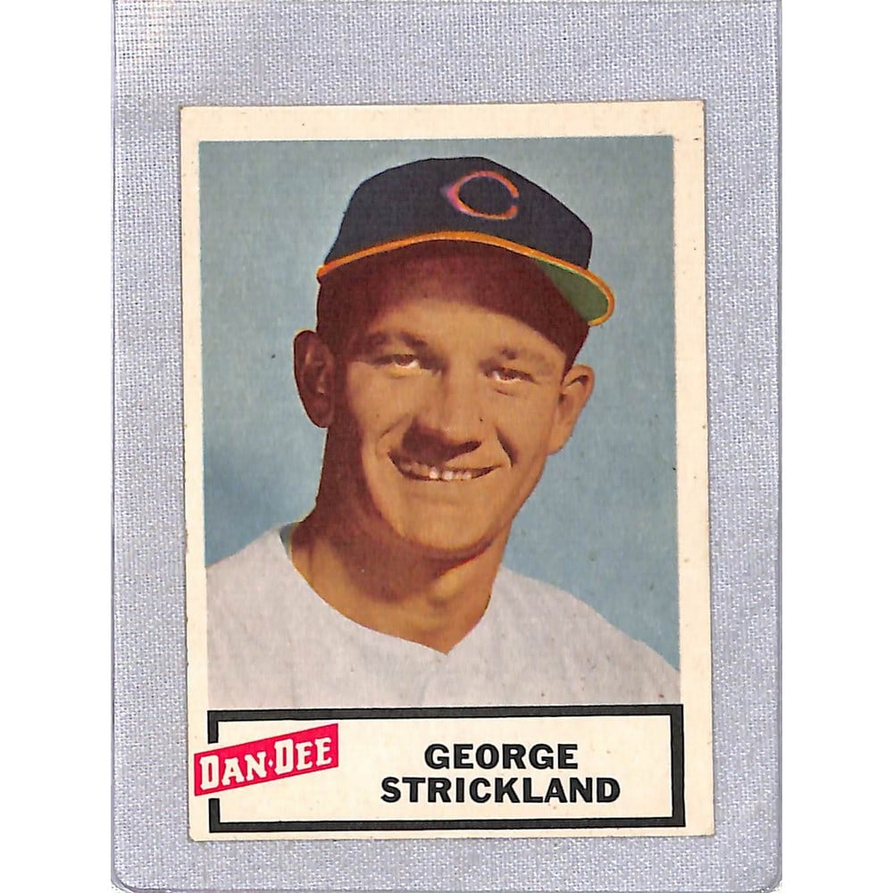 1954 Dan Dee Chips George Strickland (1 of 2)