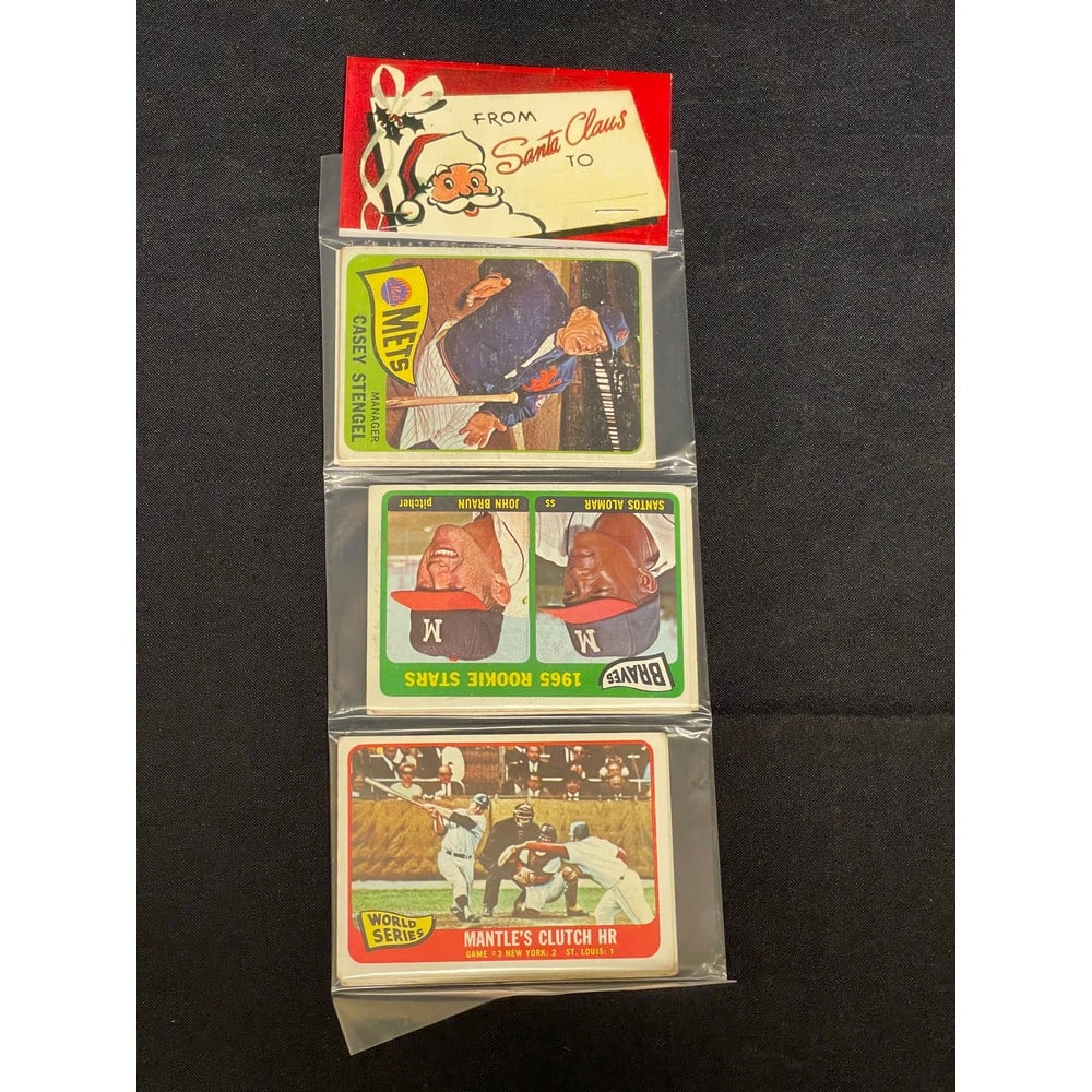 1965 Topps Baseball Christmas Rack Pack (1 of 2)