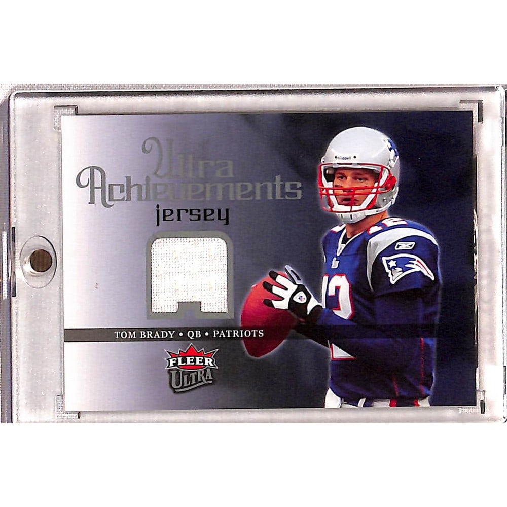 2006 Fleer Ultra Tom Brady Game Used Card (1 of 2)
