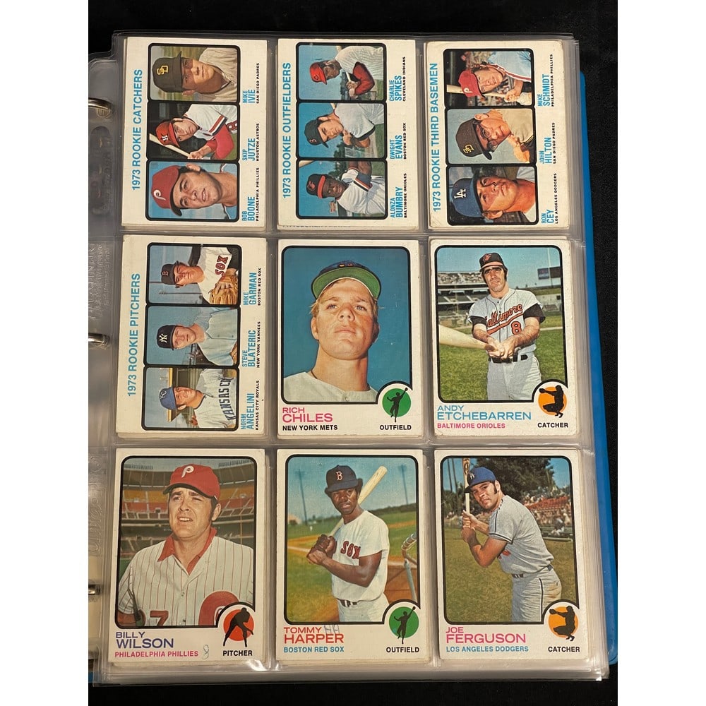 1973 Topps Baseball Complete Set In Binder (1 of 4)