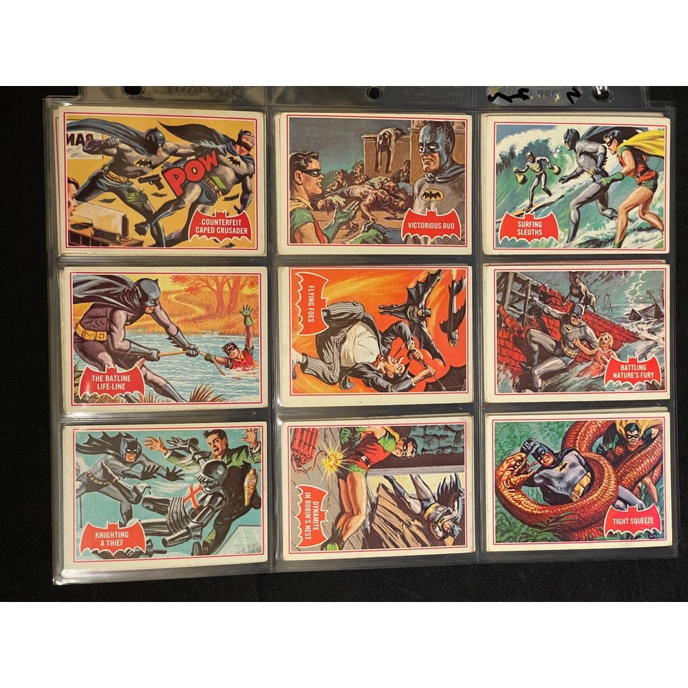 (27) 1966 Topps Batman Cards Crease Free (1 of 3)