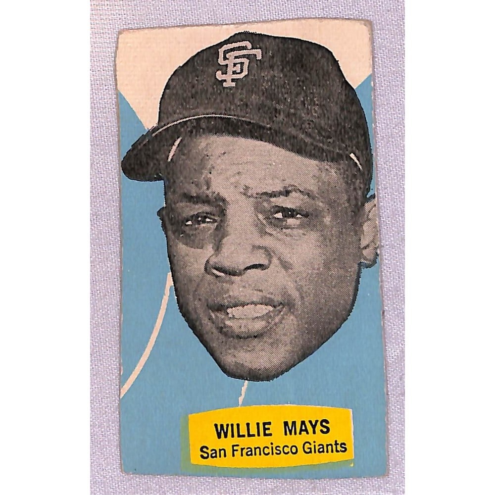 1963 Transogram Willie Mays Hand Cut: 1963 Transogram Willie Mays Hand Cut